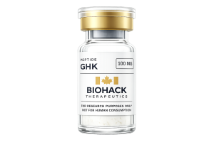 Biohack Therapeutics GHK-Cu research vial, 100mg