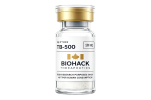 Biohack Therapeutics TB-500 research vial, 10mg