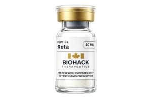 Biohack Therapeutics Retatrutide research vial, 10mg