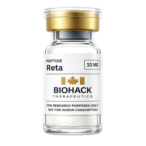 Biohack Therapeutics Retatrutide research vial, 10mg