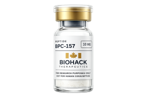Biohack Therapeutics BPC-157 research vial, 10mg